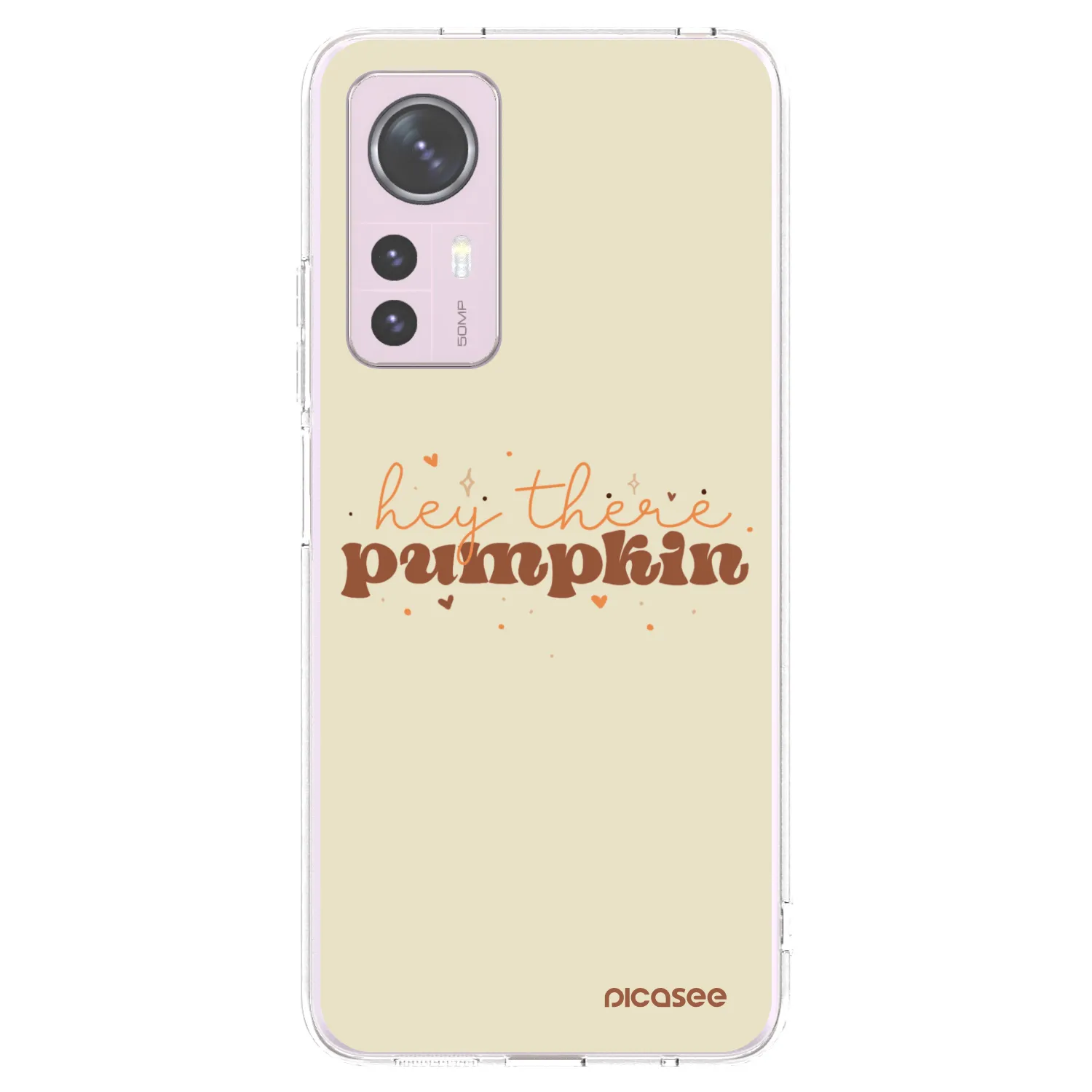 Picasee διαφανής θήκη σιλικόνης Xiaomi 12 - Hey there pumpkin