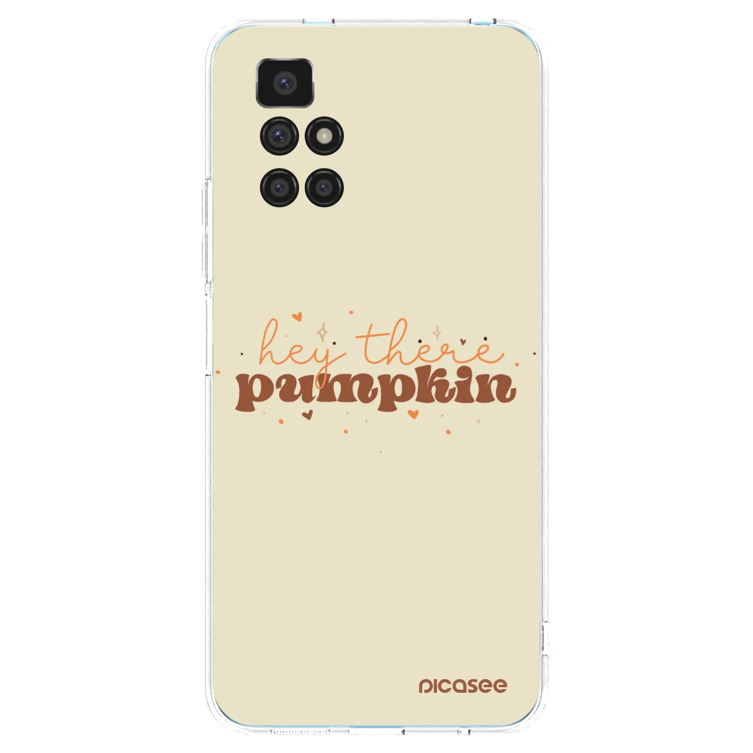Picasee διαφανής θήκη σιλικόνης Xiaomi Redmi 10 (2022) - Hey there pumpkin
