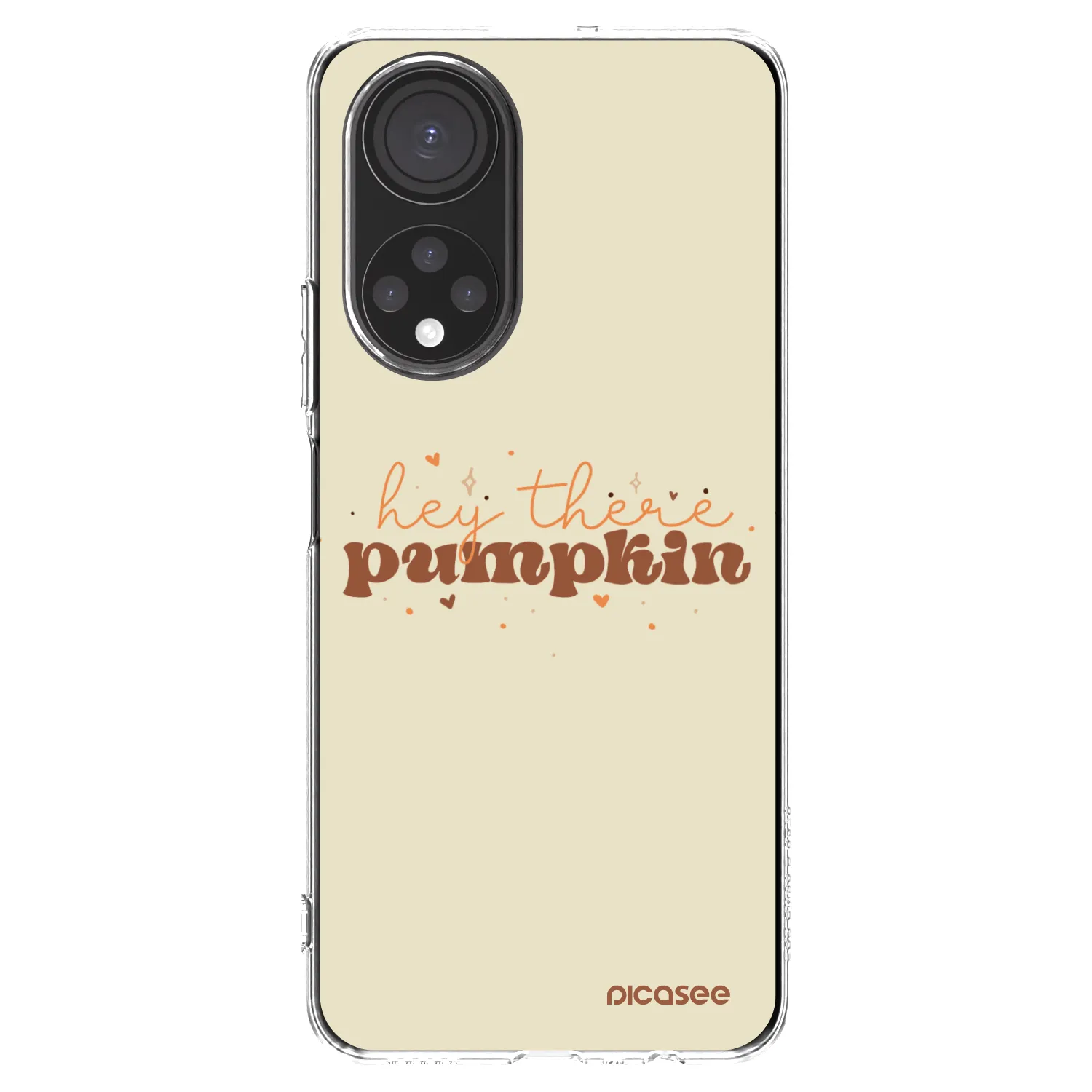 Picasee διαφανής θήκη σιλικόνης Honor X7 - Hey there pumpkin