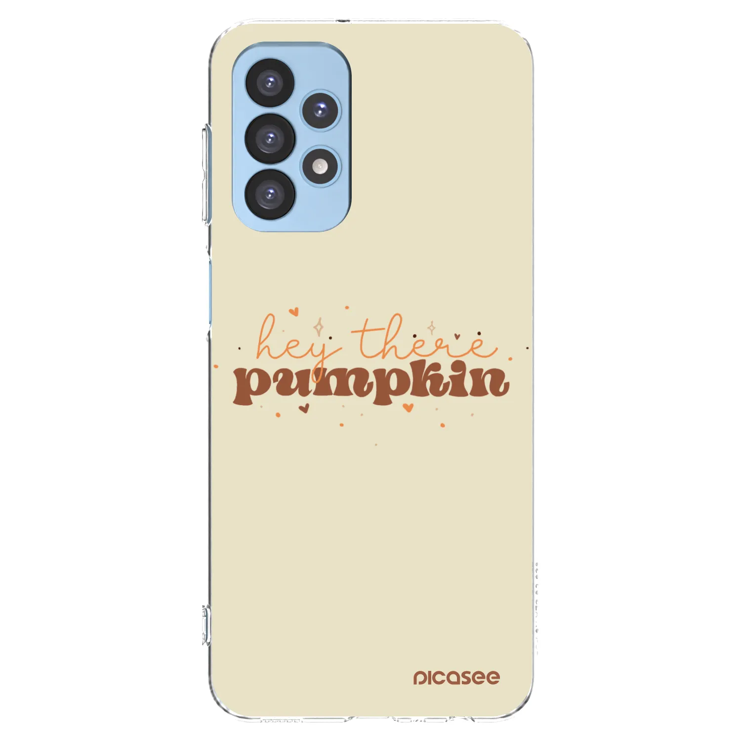 Picasee διαφανής θήκη σιλικόνης Samsung Galaxy A23 A235F 4G - Hey there pumpkin
