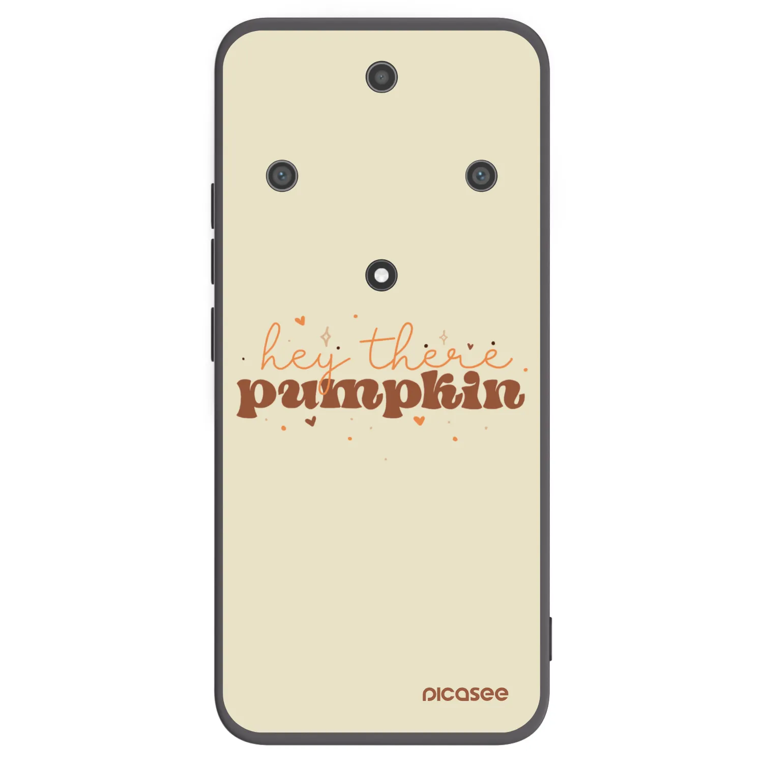 Picasee Μαύρη θήκη σιλικόνης για Honor Magic5 Lite 5G - Hey there pumpkin