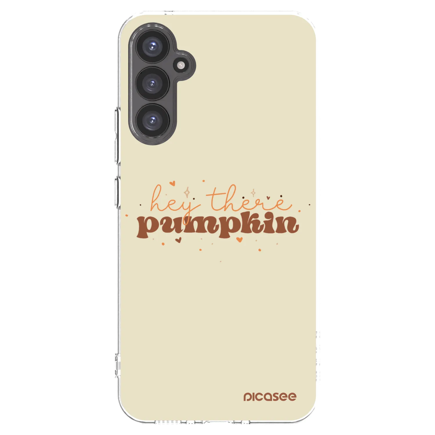Picasee διαφανής θήκη σιλικόνης Samsung Galaxy A34 5G A346B - Hey there pumpkin