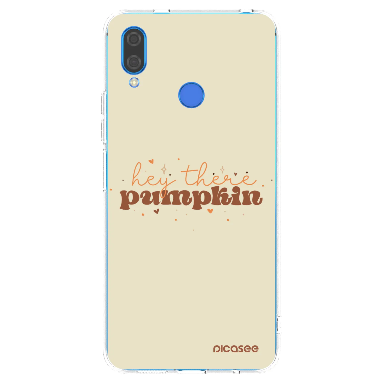 Picasee διαφανής θήκη σιλικόνης Huawei Nova 3i - Hey there pumpkin