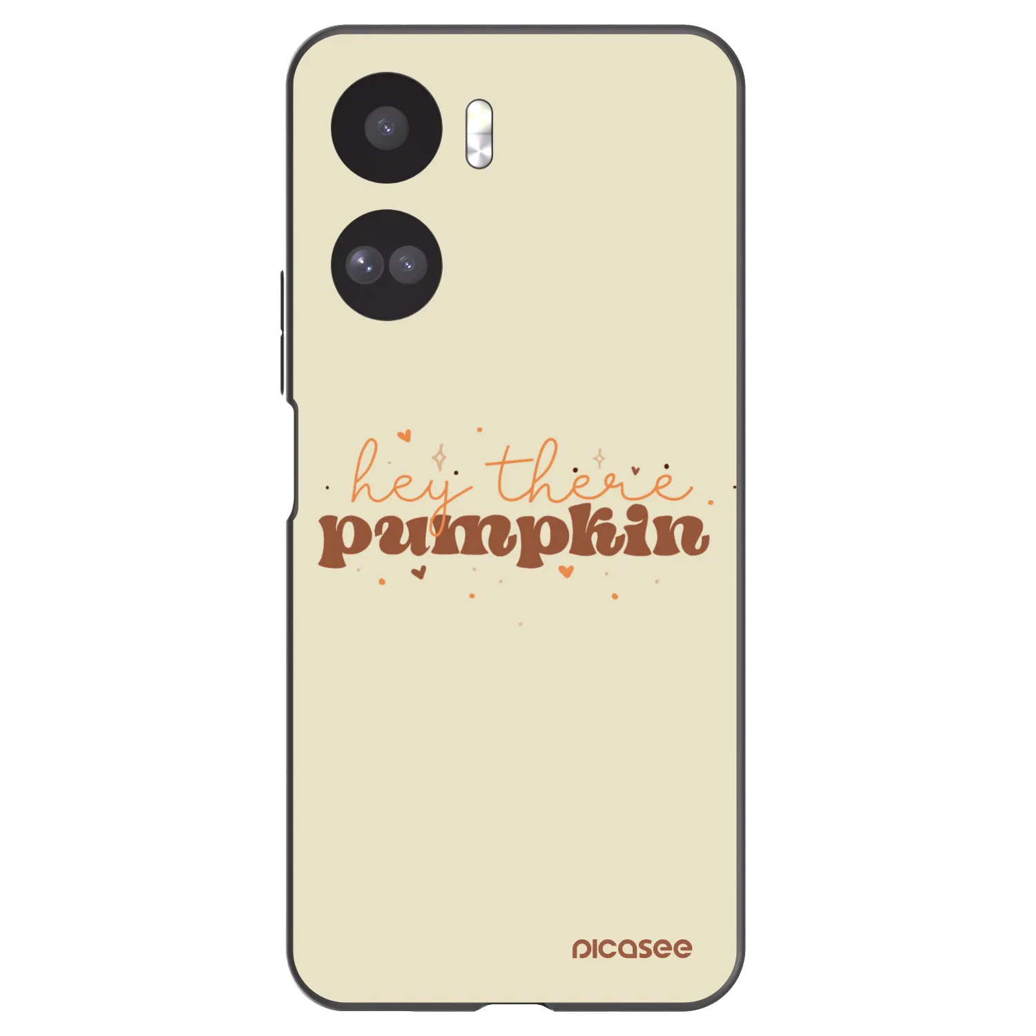 Picasee Μαύρη θήκη σιλικόνης για Honor 90 Lite 5G - Hey there pumpkin