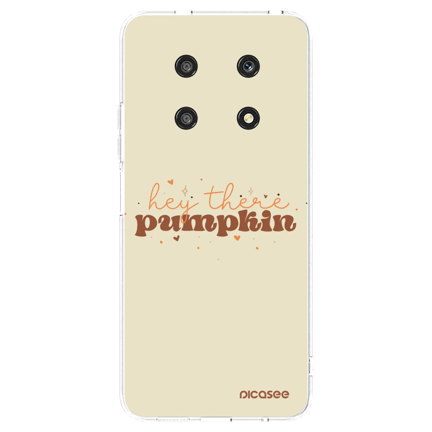 Picasee διαφανής θήκη σιλικόνης Honor Magic4 Lite 5G - Hey there pumpkin