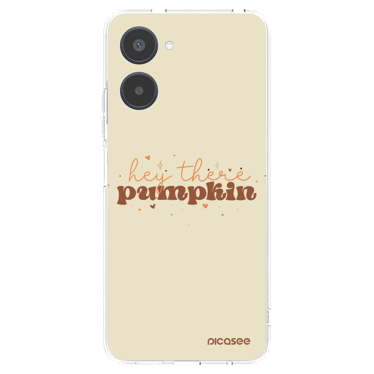 Picasee διαφανής θήκη σιλικόνης Realme 10 4G - Hey there pumpkin