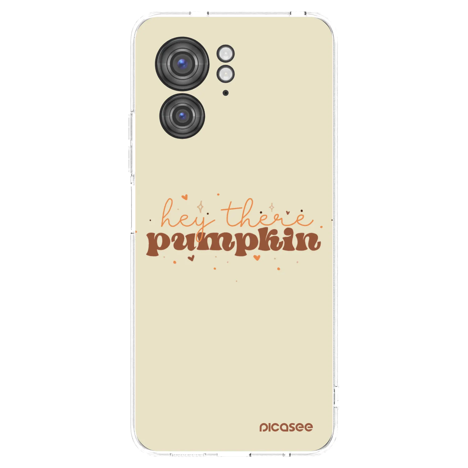 Picasee διαφανής θήκη σιλικόνης Motorola Edge 40 - Hey there pumpkin