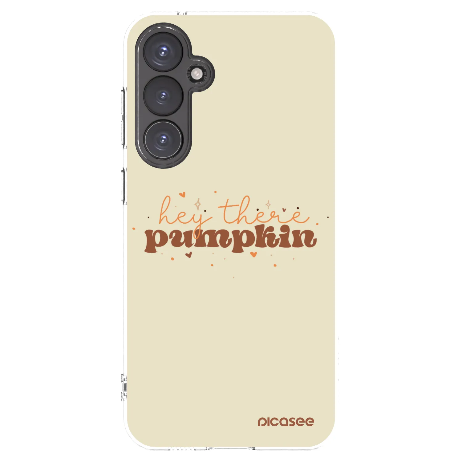 Picasee διαφανής θήκη σιλικόνης Samsung Galaxy S23 FE S711B - Hey there pumpkin