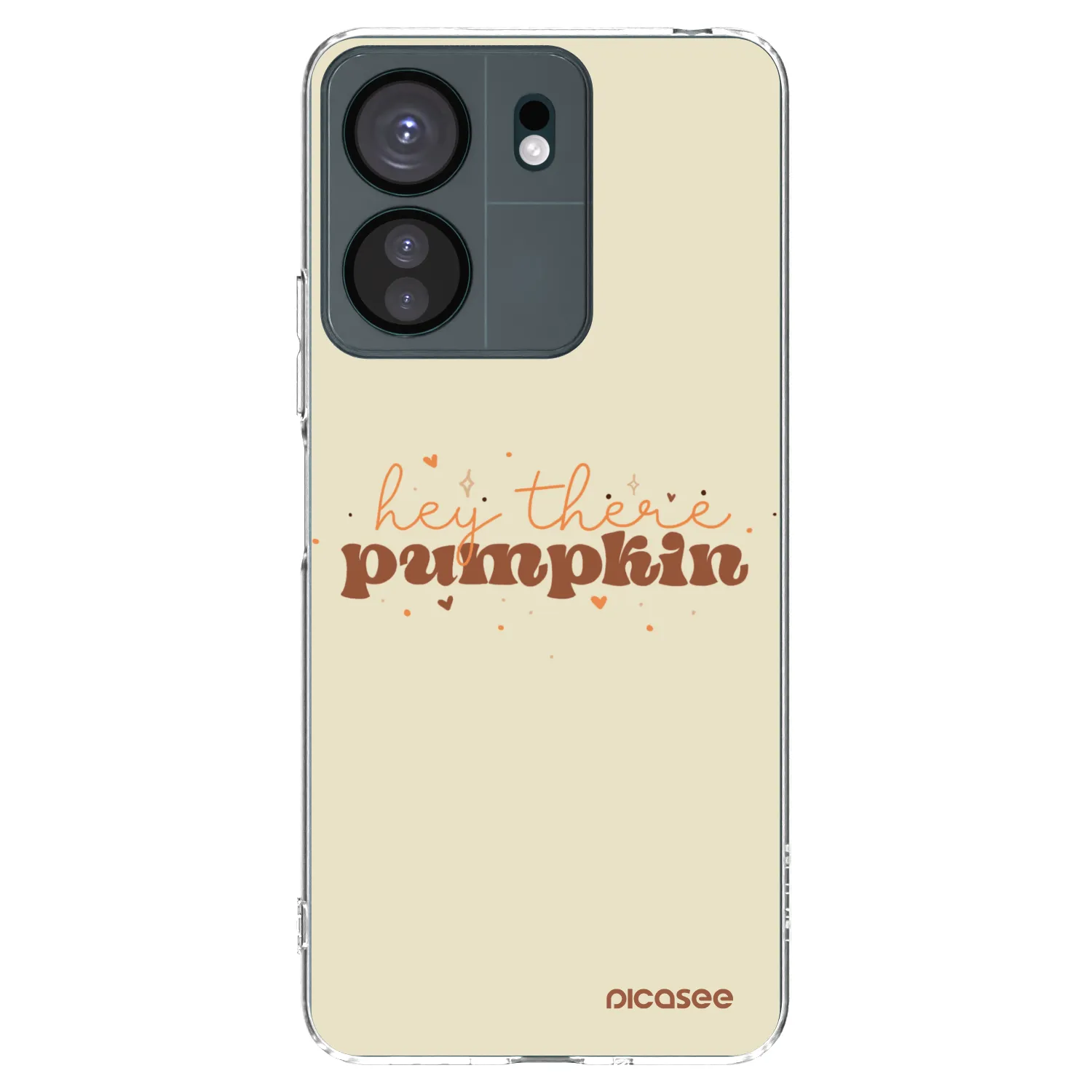 Picasee διαφανής θήκη σιλικόνης Xiaomi Redmi 13C 4G - Hey there pumpkin