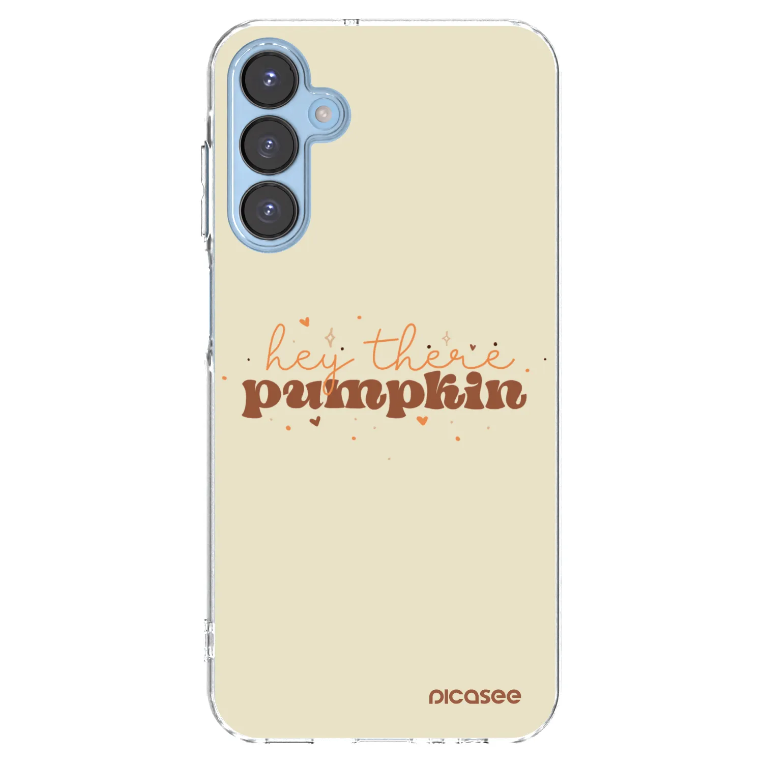 Picasee διαφανής θήκη σιλικόνης Samsung Galaxy A15 A156B 5G - Hey there pumpkin