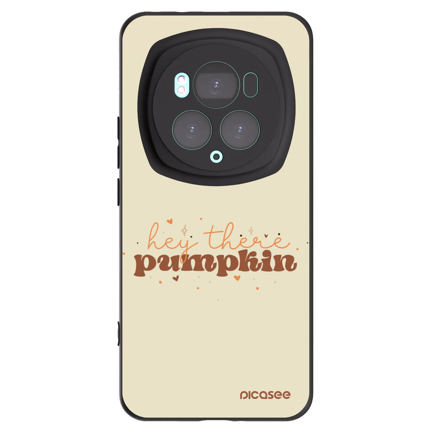 Picasee Μαύρη θήκη σιλικόνης για Honor Magic6 Pro - Hey there pumpkin