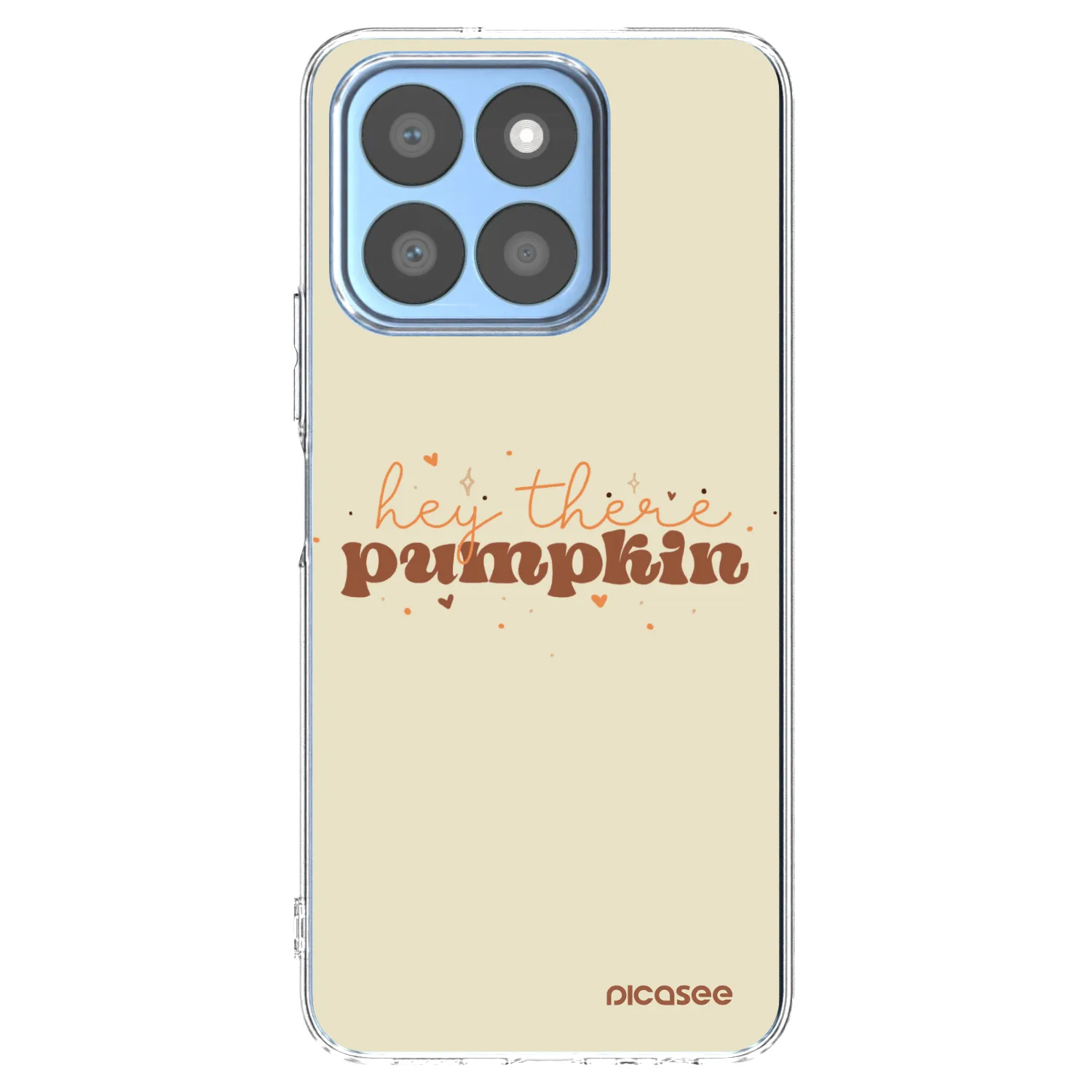 Picasee διαφανής θήκη σιλικόνης Honor X8b - Hey there pumpkin