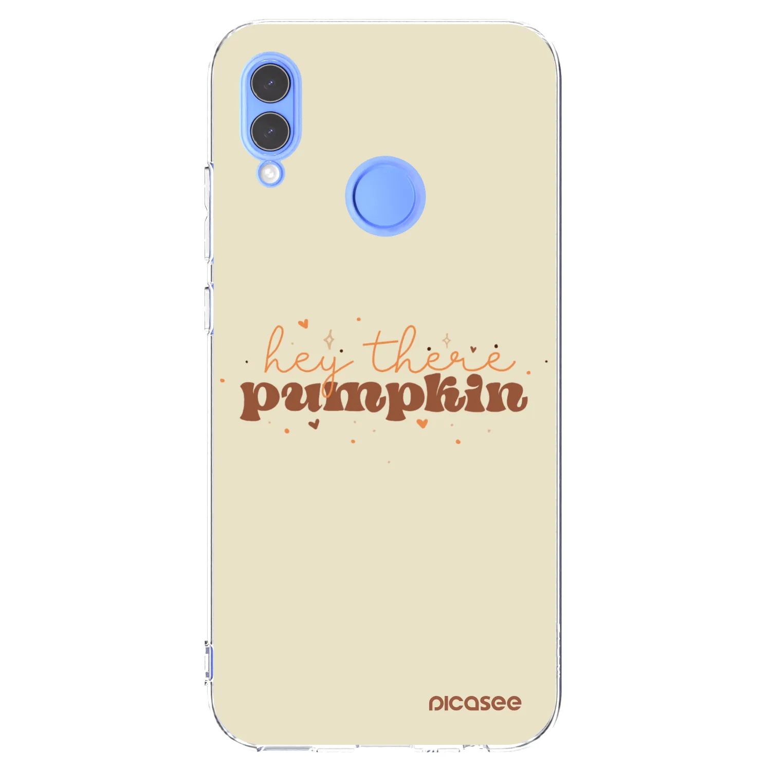 Picasee διαφανής θήκη σιλικόνης Huawei P Smart 2019 - Hey there pumpkin