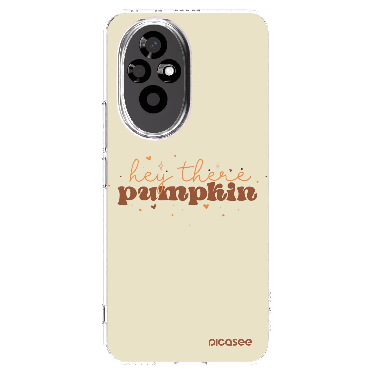 Picasee διαφανής θήκη σιλικόνης Honor 200 5G - Hey there pumpkin