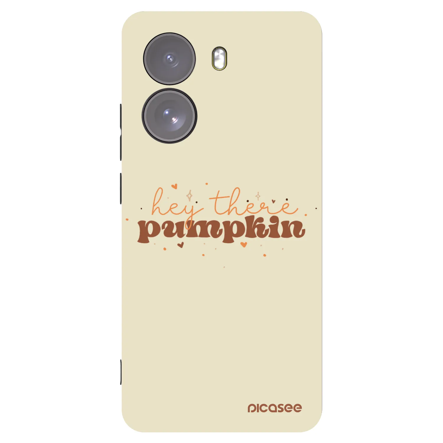 Picasee Μαύρη θήκη σιλικόνης για Xiaomi Poco X7 - Hey there pumpkin