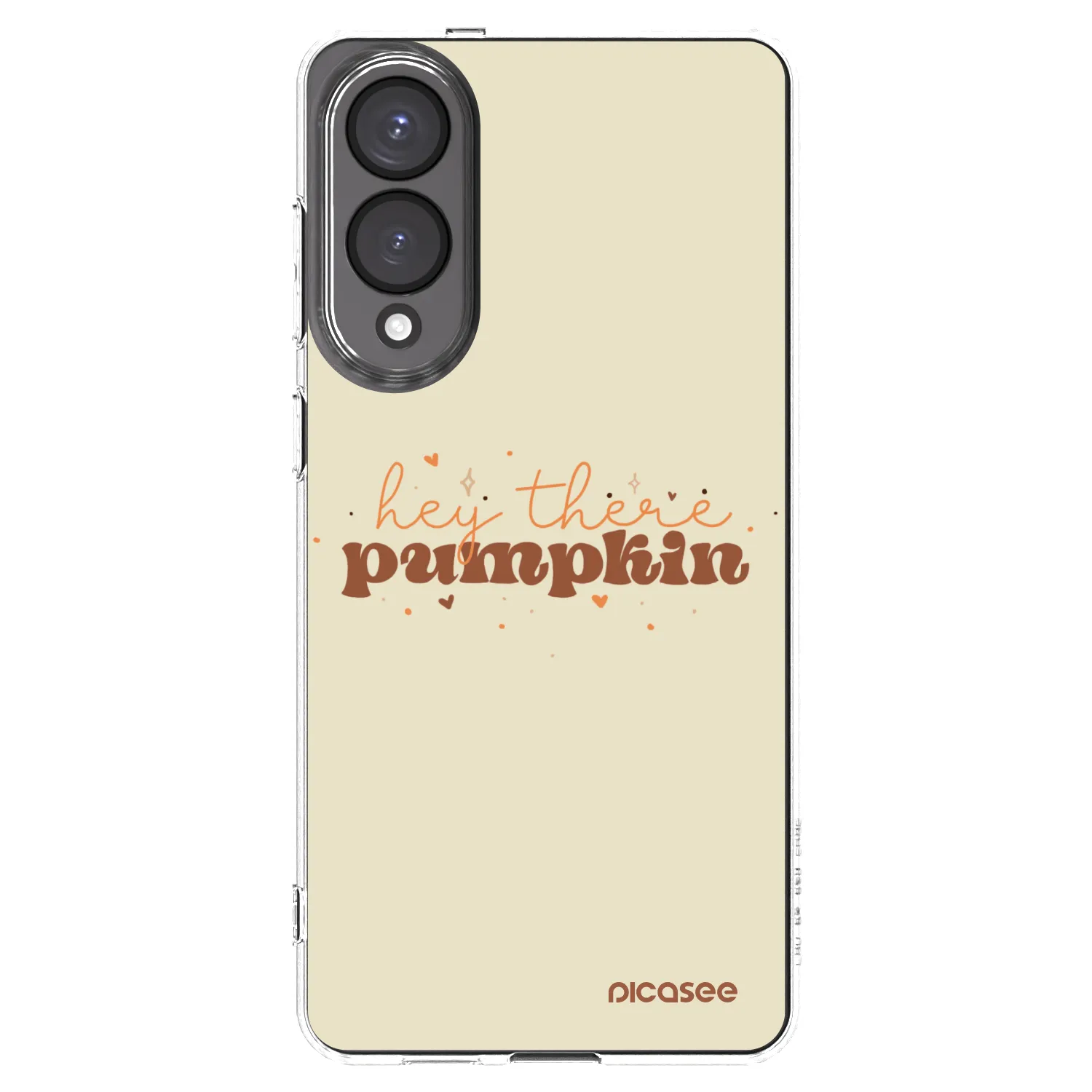 Picasee διαφανής θήκη σιλικόνης Samsung Galaxy S25 Edge 5G - Hey there pumpkin