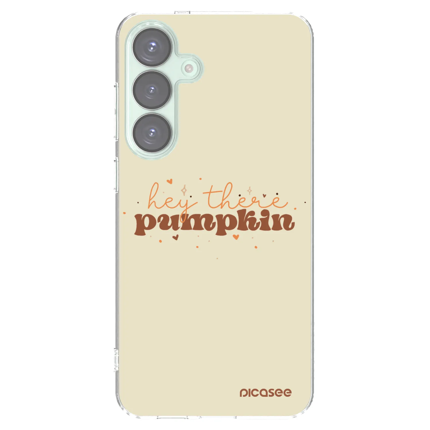 Picasee διαφανής θήκη σιλικόνης Samsung Galaxy S25+ 5G - Hey there pumpkin