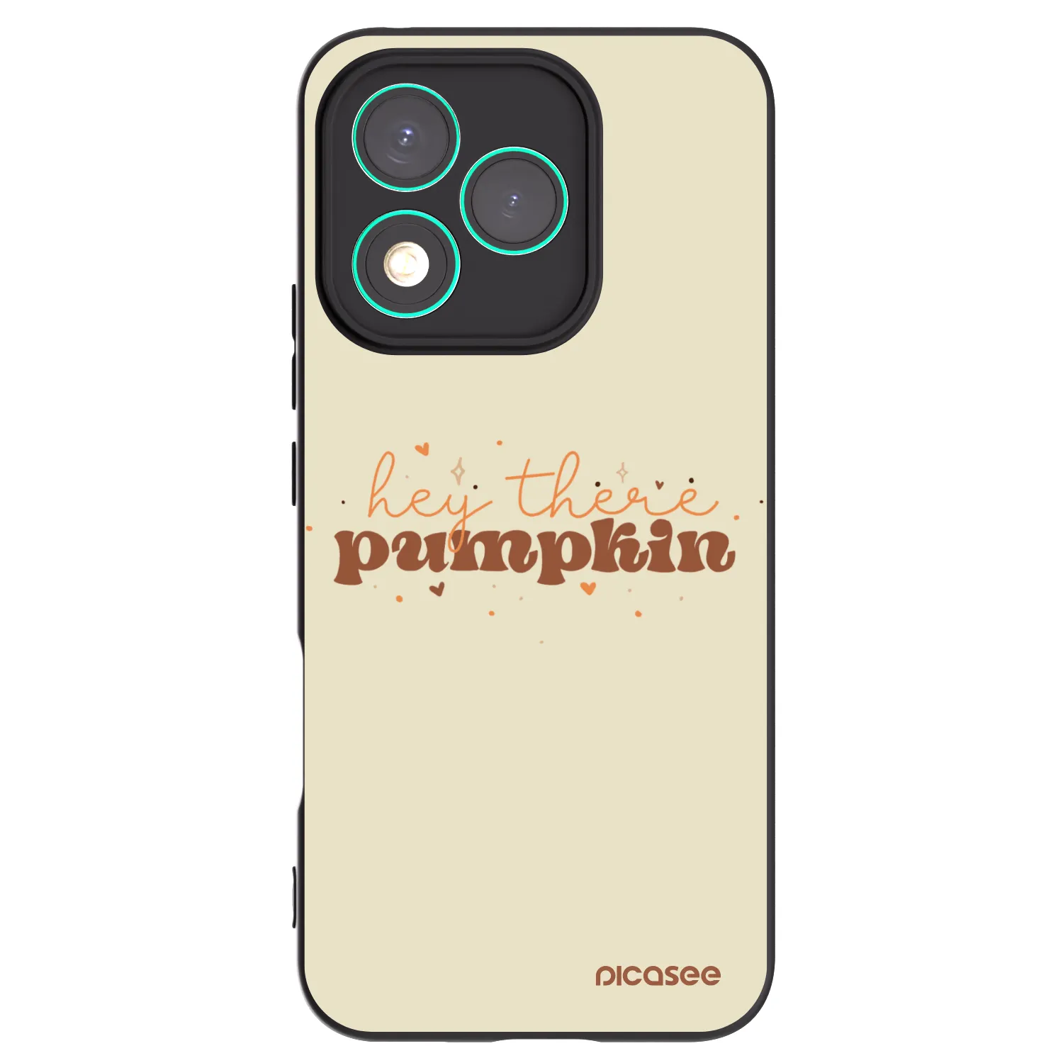Picasee Μαύρη θήκη σιλικόνης για Honor 400 Lite 5G - Hey there pumpkin