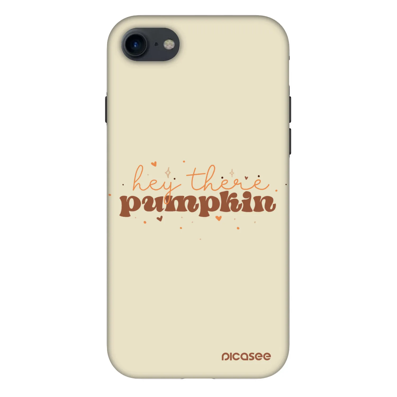 Picasee Fashion Case για Apple iPhone 7 - Hey there pumpkin