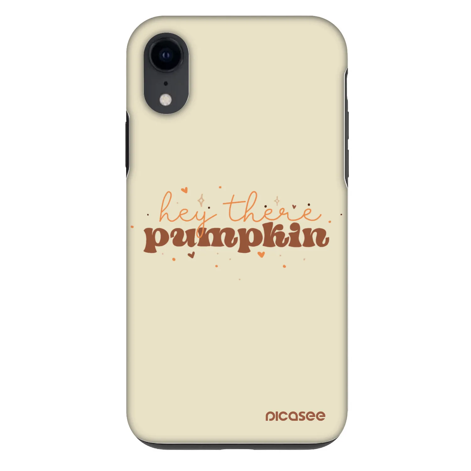 Picasee Fashion Case για Apple iPhone XR - Hey there pumpkin