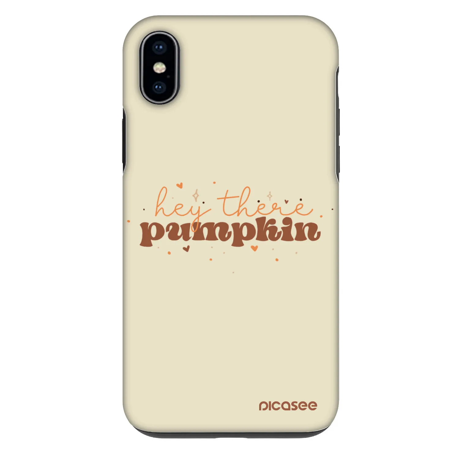 Picasee Fashion Case για Apple iPhone XS Max - Hey there pumpkin