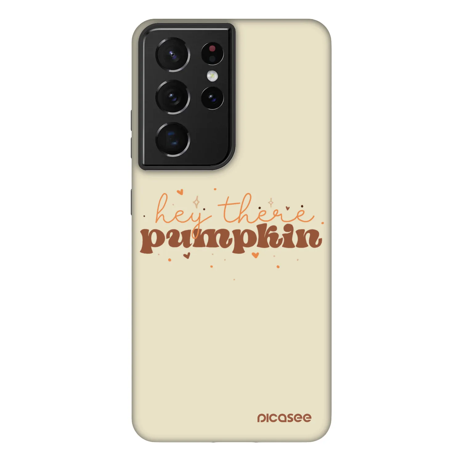 Picasee Fashion Case για Samsung Galaxy S21 Ultra 5G G998B - Hey there pumpkin