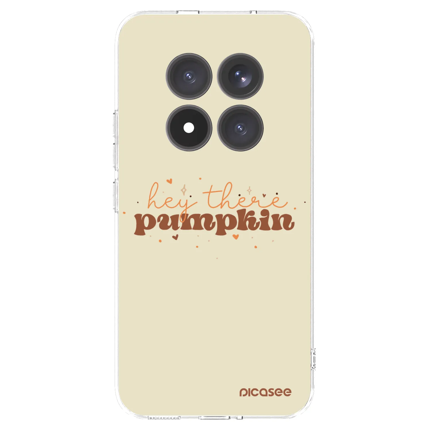 Picasee διαφανής θήκη σιλικόνης Xiaomi Redmi Note 15 Pro+ - Hey there pumpkin