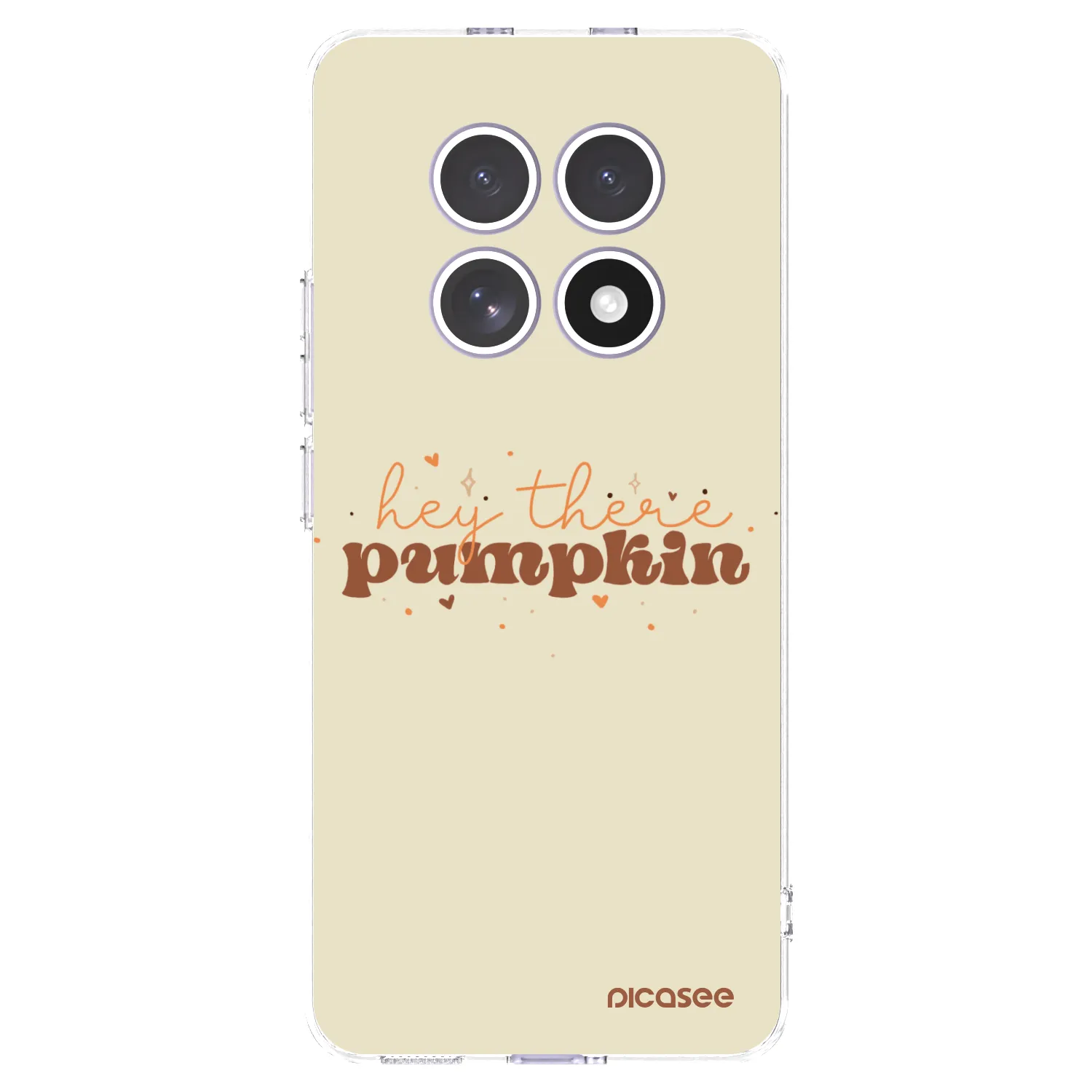 Picasee διαφανής θήκη σιλικόνης Xiaomi Redmi Note 15 4G - Hey there pumpkin