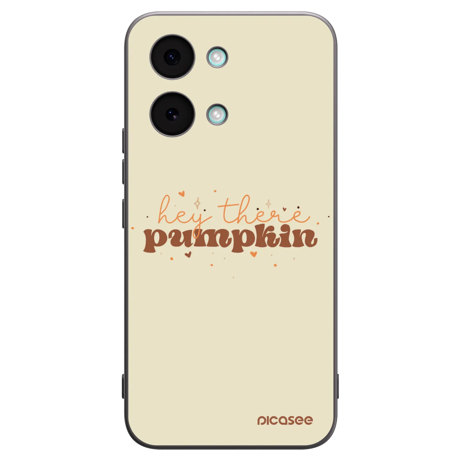 Picasee Μαύρη θήκη σιλικόνης για Xiaomi Poco X8 Pro Max - Hey there pumpkin