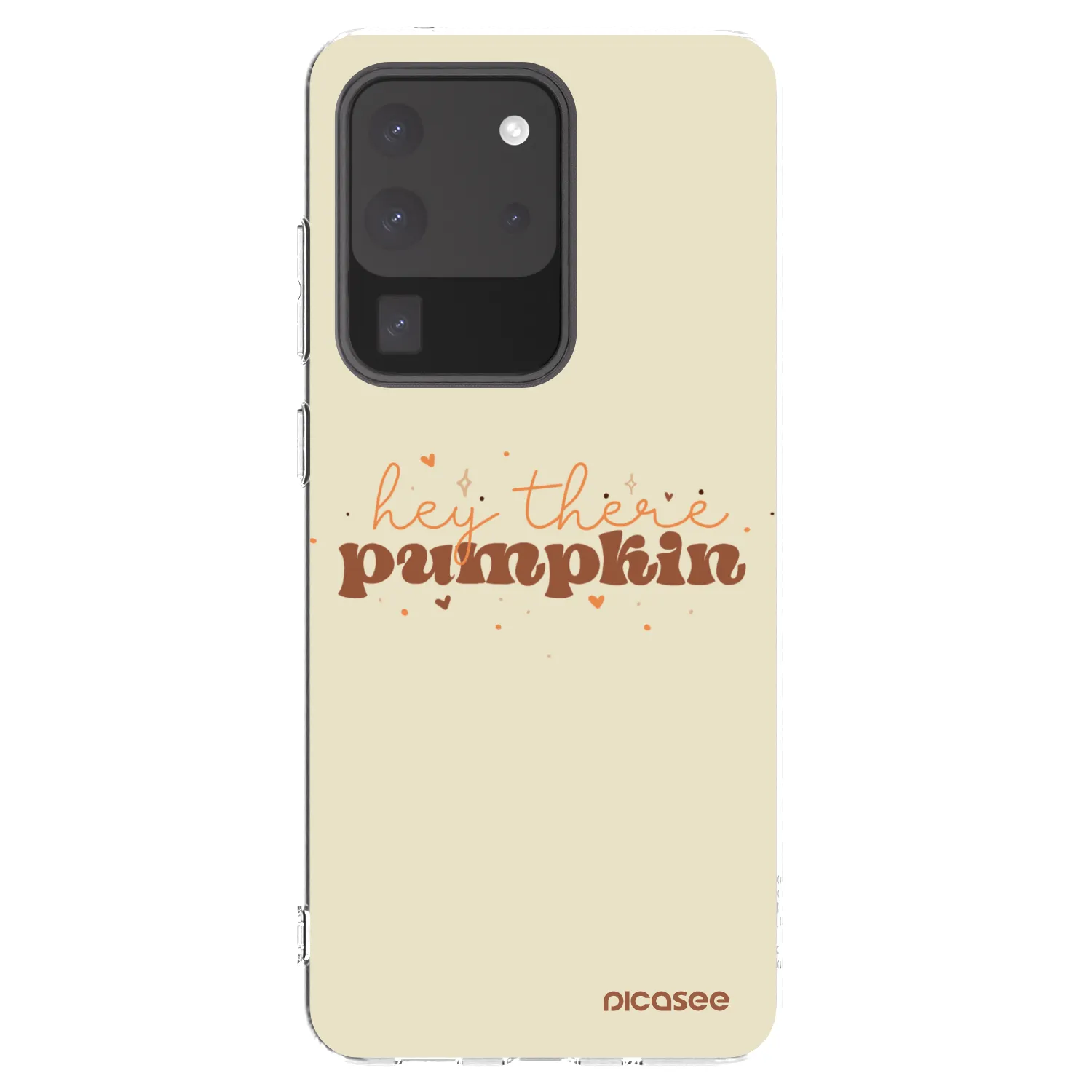 Picasee διαφανής θήκη σιλικόνης Samsung Galaxy S20 Ultra 5G G988F - Hey there pumpkin