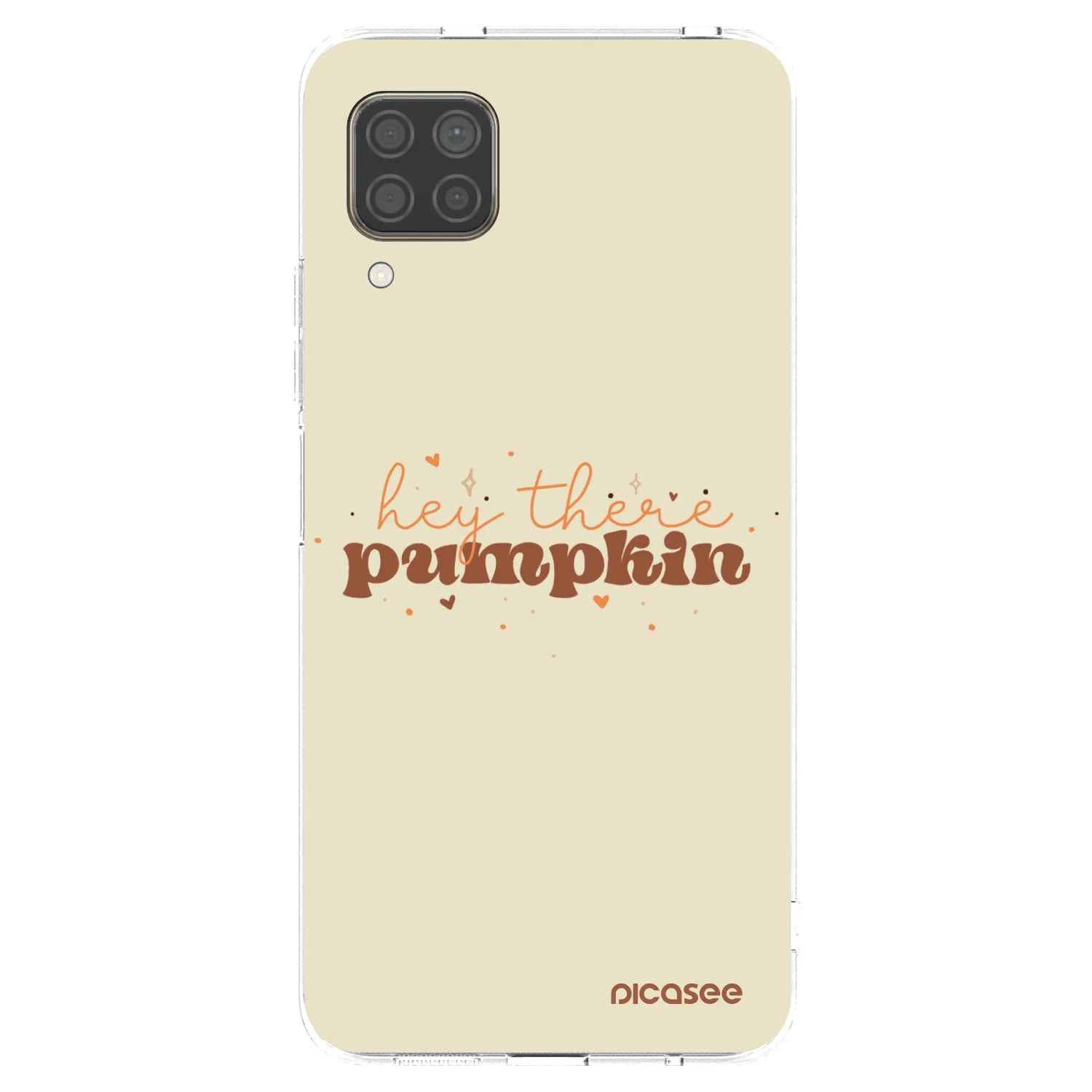 Picasee διαφανής θήκη σιλικόνης Huawei P40 Lite - Hey there pumpkin