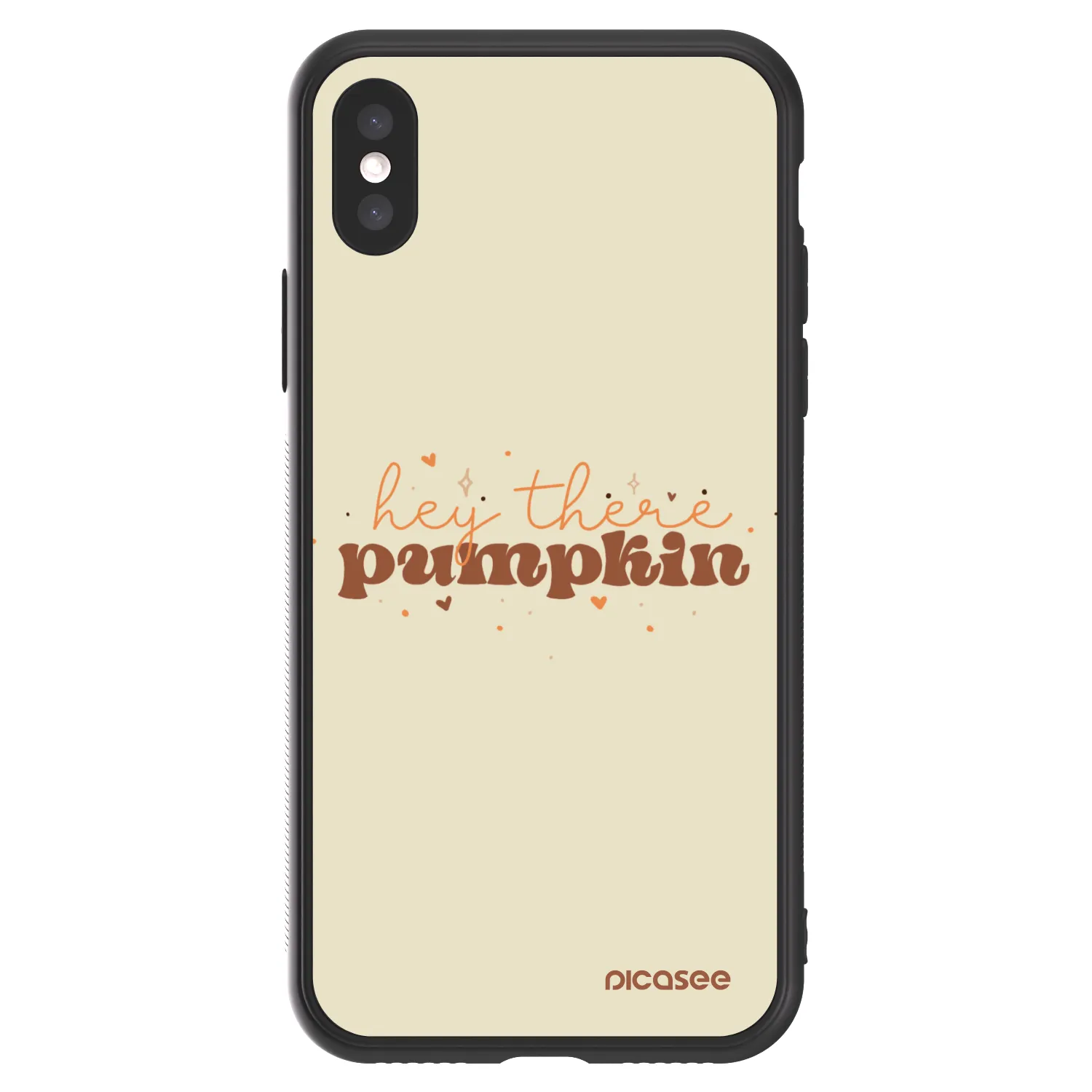 Picasee ULTIMATE CASE για Apple iPhone X/XS - Hey there pumpkin