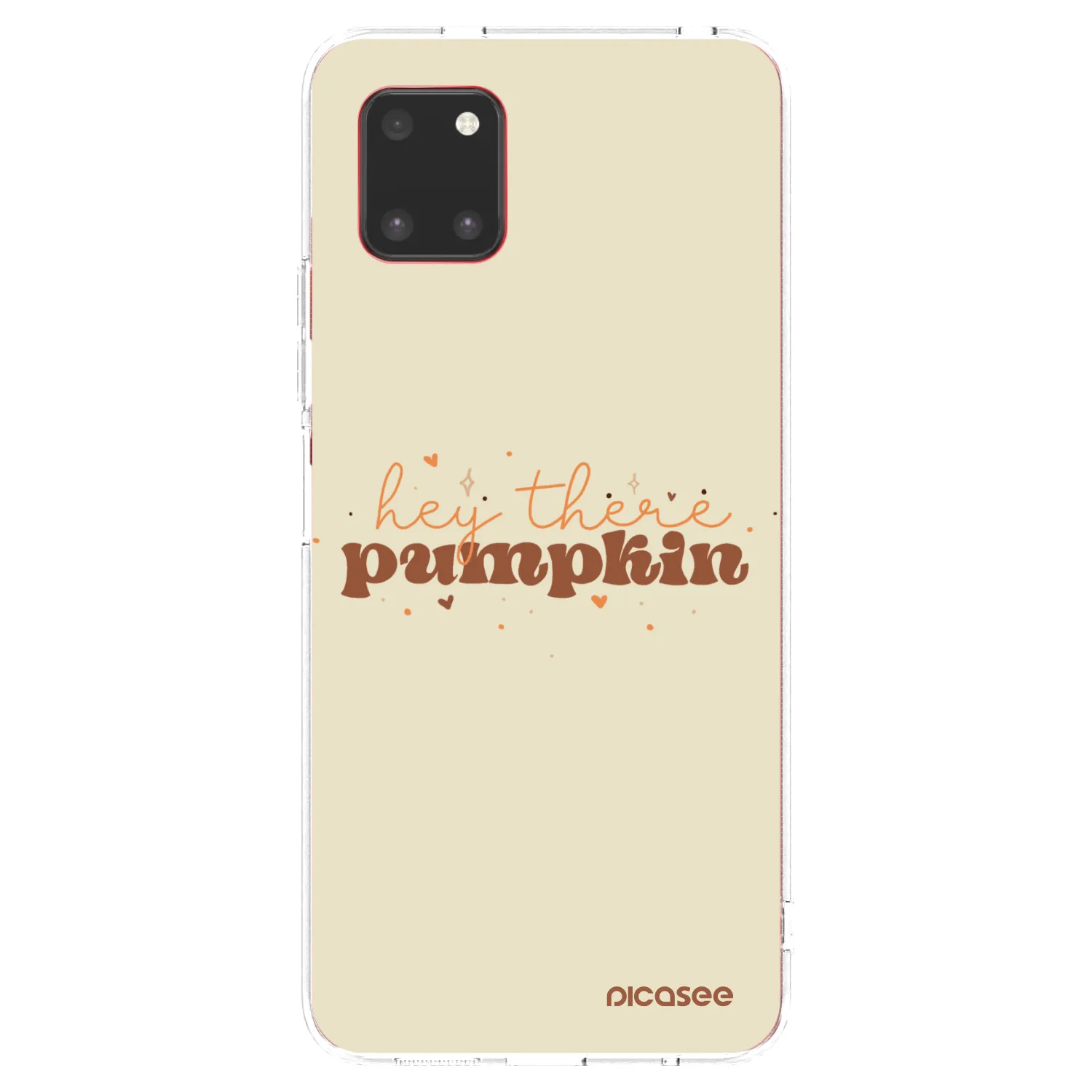 Picasee διαφανής θήκη σιλικόνης Samsung Galaxy Note 10 Lite N770F - Hey there pumpkin