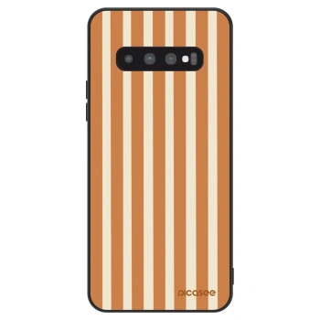 Θήκη για Samsung Galaxy S10 G973 - Orange lines