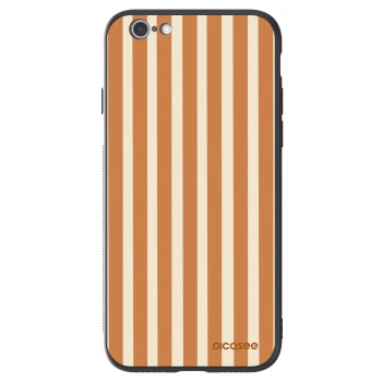 Θήκη για Apple iPhone 6/6S - Orange lines