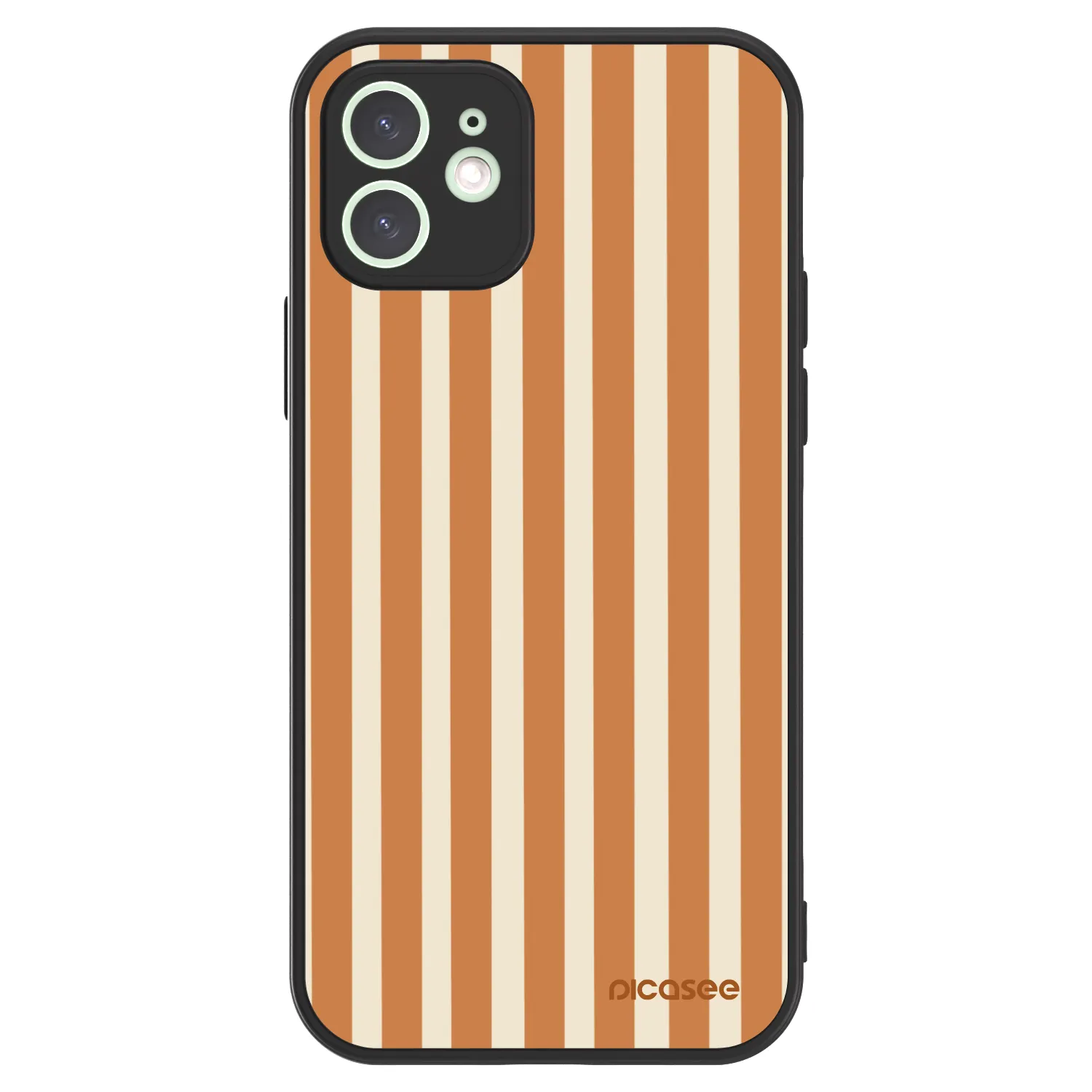 Picasee ULTIMATE CASE για Apple iPhone 12 - Orange lines