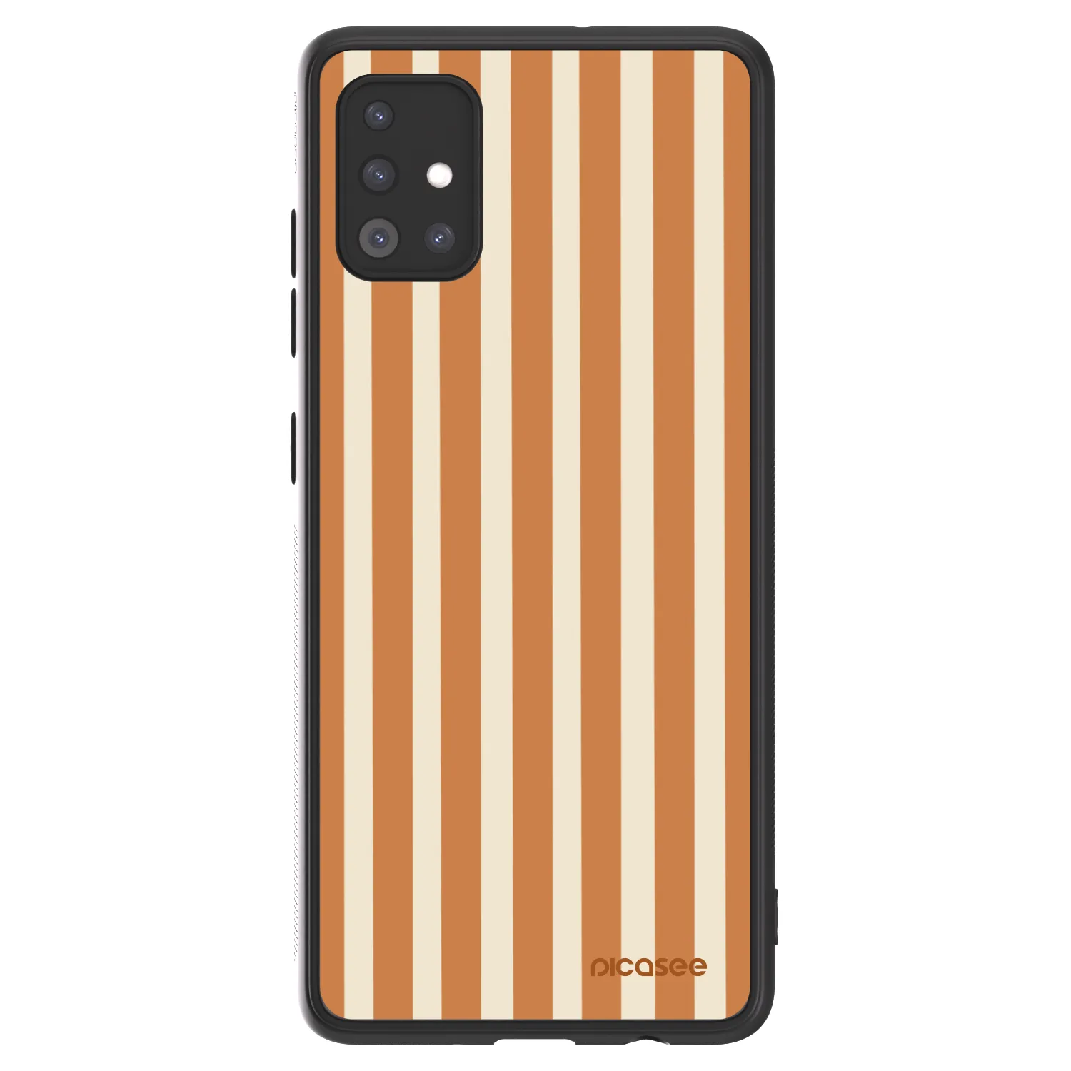 Picasee ULTIMATE CASE για Samsung Galaxy A51 A515F - Orange lines
