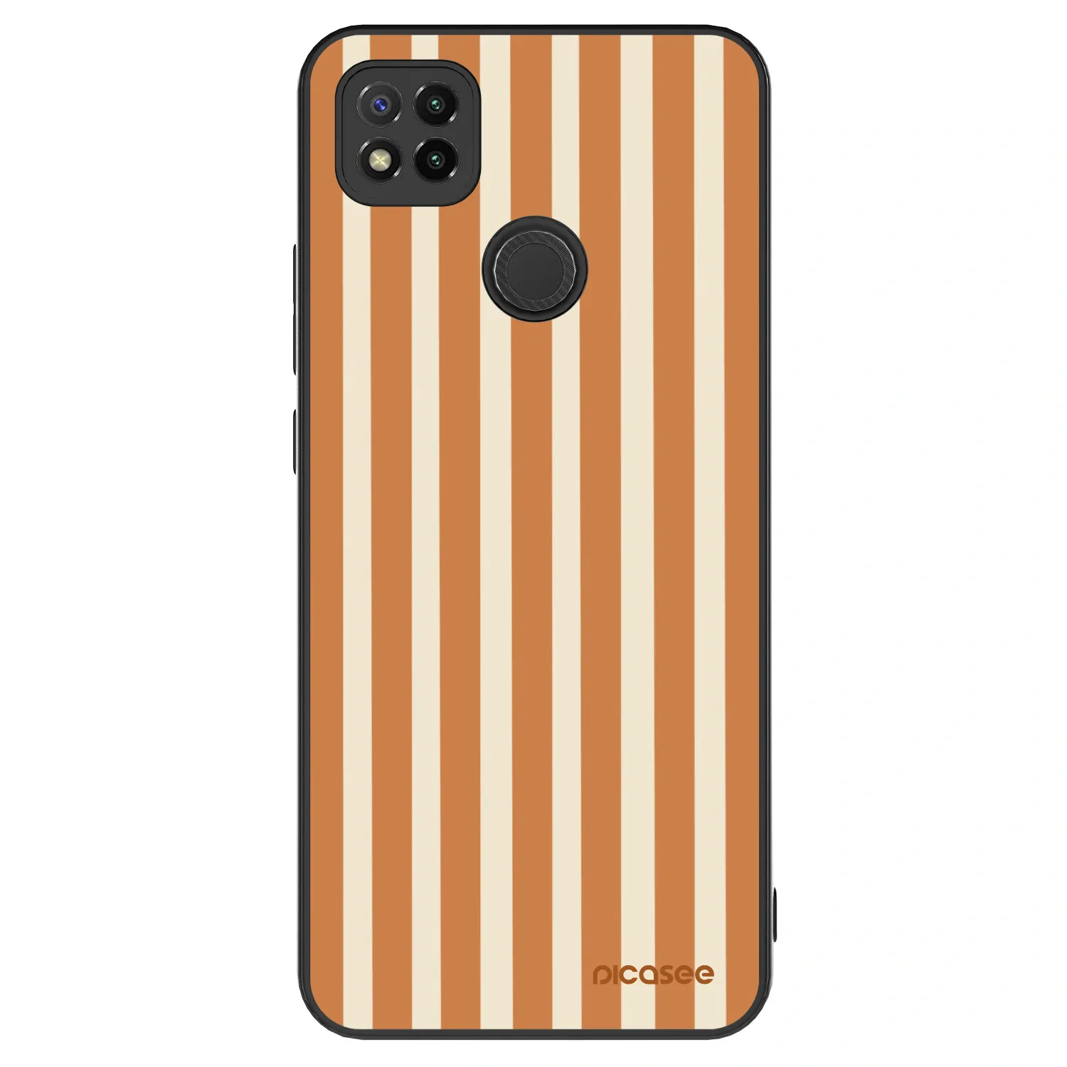 Picasee ULTIMATE CASE για Xiaomi Redmi 9C - Orange lines