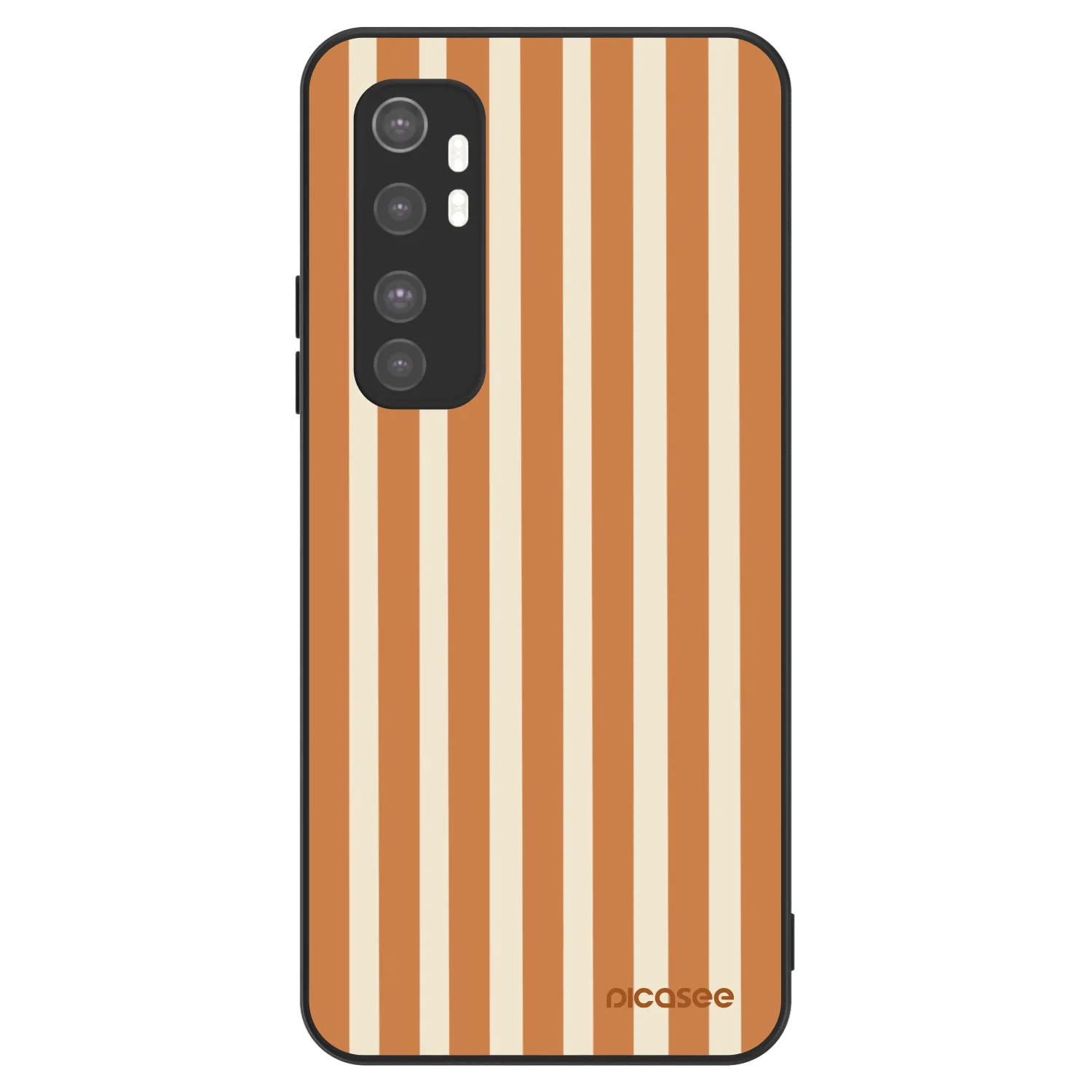 Picasee ULTIMATE CASE για Xiaomi Mi Note 10 Lite - Orange lines