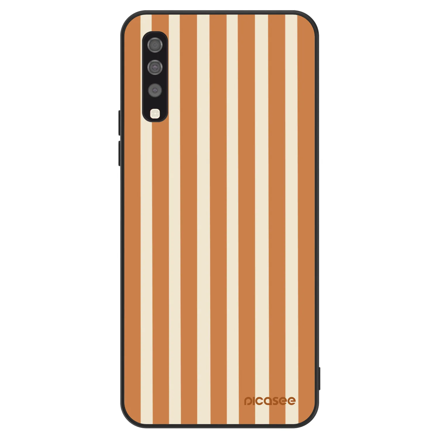 Picasee ULTIMATE CASE για Samsung Galaxy A70 A705F - Orange lines