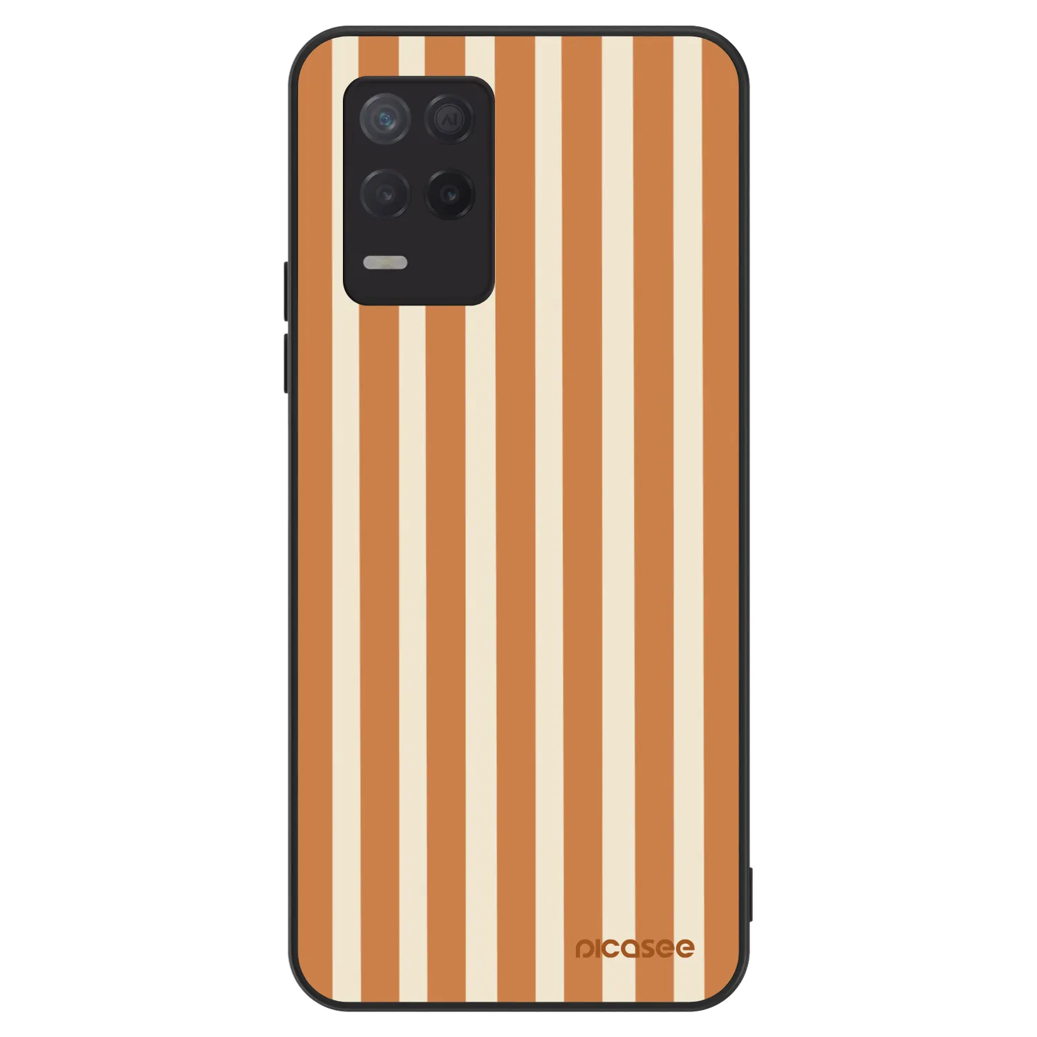 Picasee ULTIMATE CASE για Realme 8 5G - Orange lines