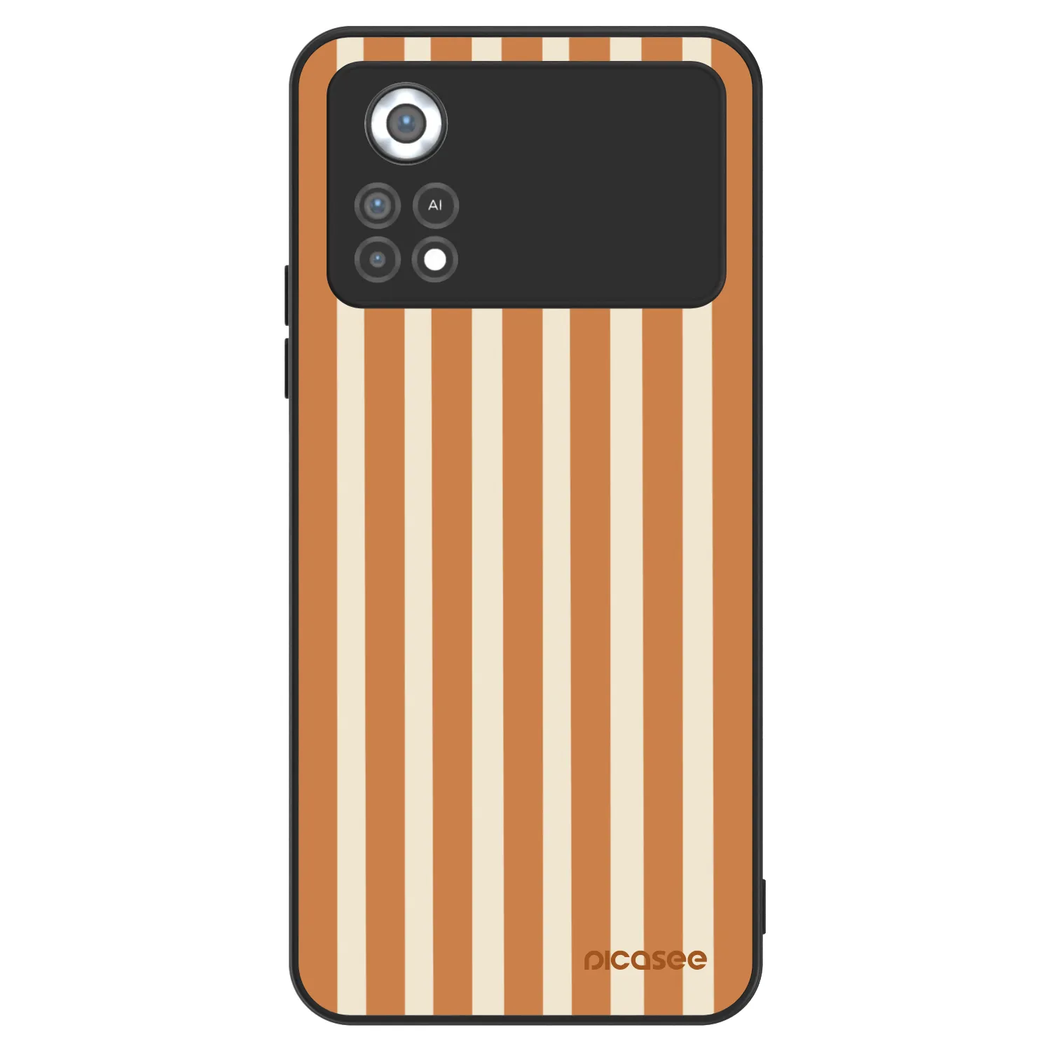Picasee ULTIMATE CASE για Xiaomi Poco X4 Pro 5G - Orange lines