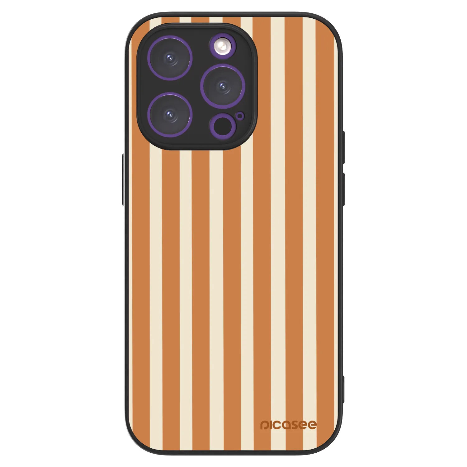 Picasee ULTIMATE CASE για Apple iPhone 14 Pro - Orange lines