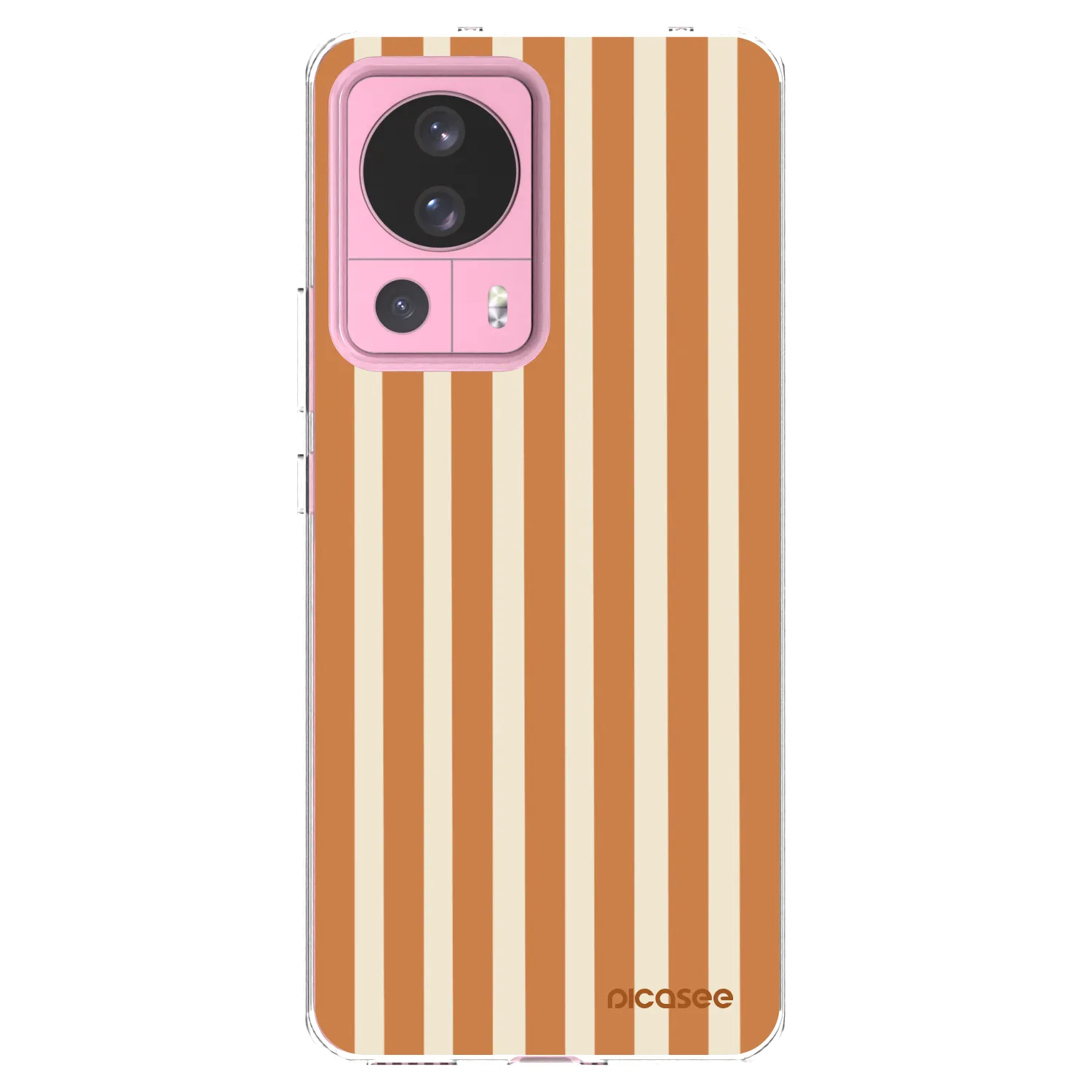 Picasee διαφανής θήκη σιλικόνης Xiaomi 13 Lite - Orange lines
