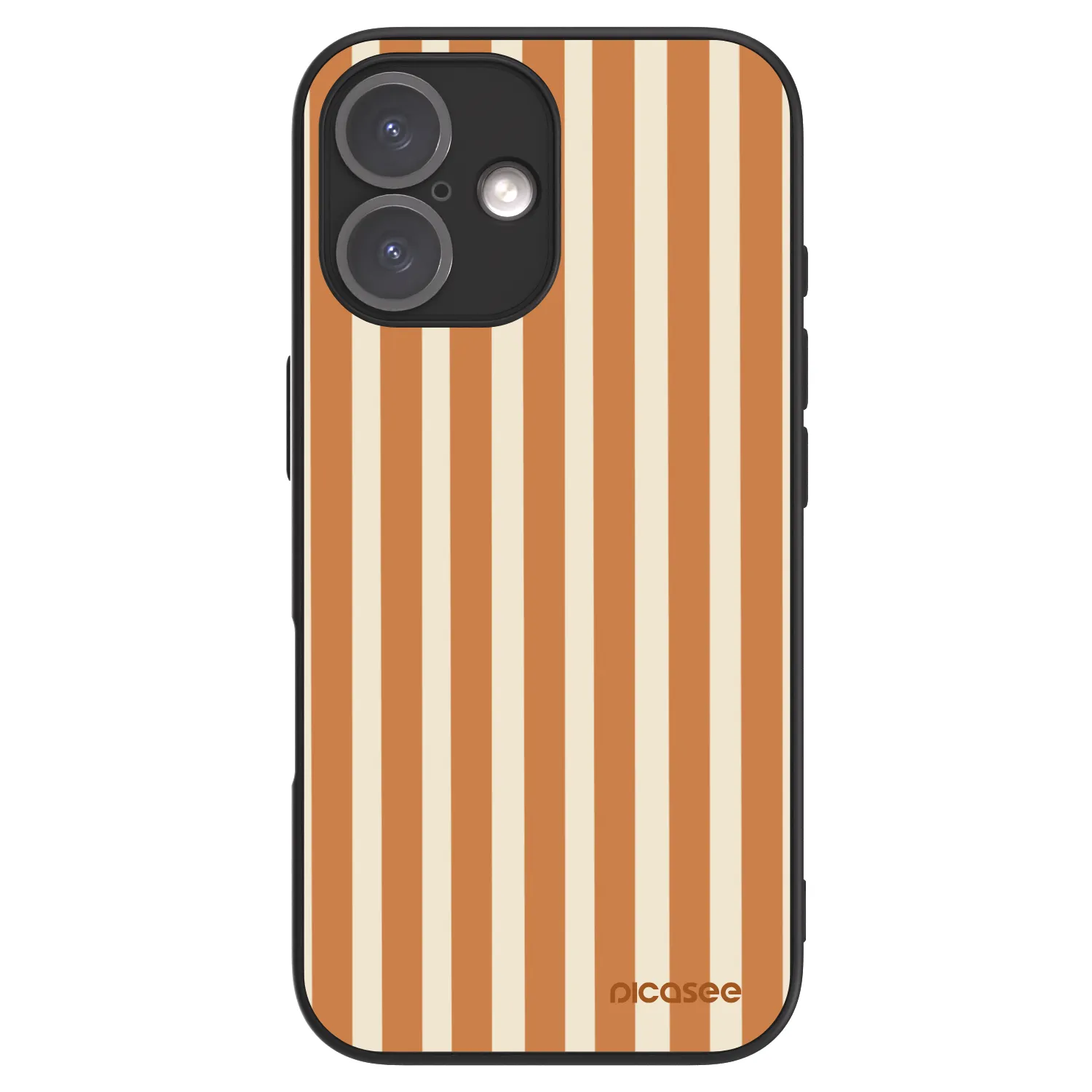 Picasee ULTIMATE CASE για Apple iPhone 16 - Orange lines
