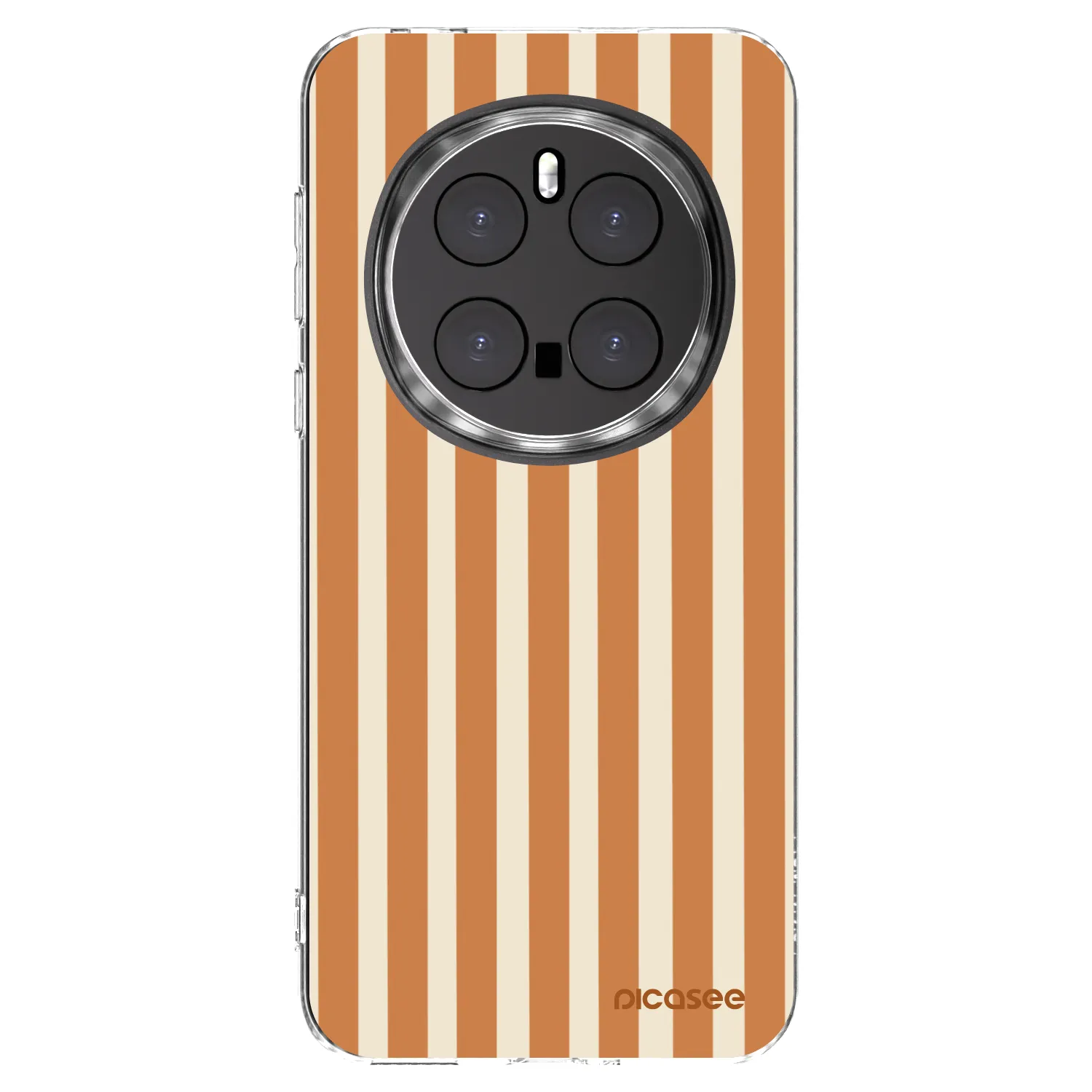 Picasee διαφανής θήκη σιλικόνης Honor Magic7 Pro 5G - Orange lines