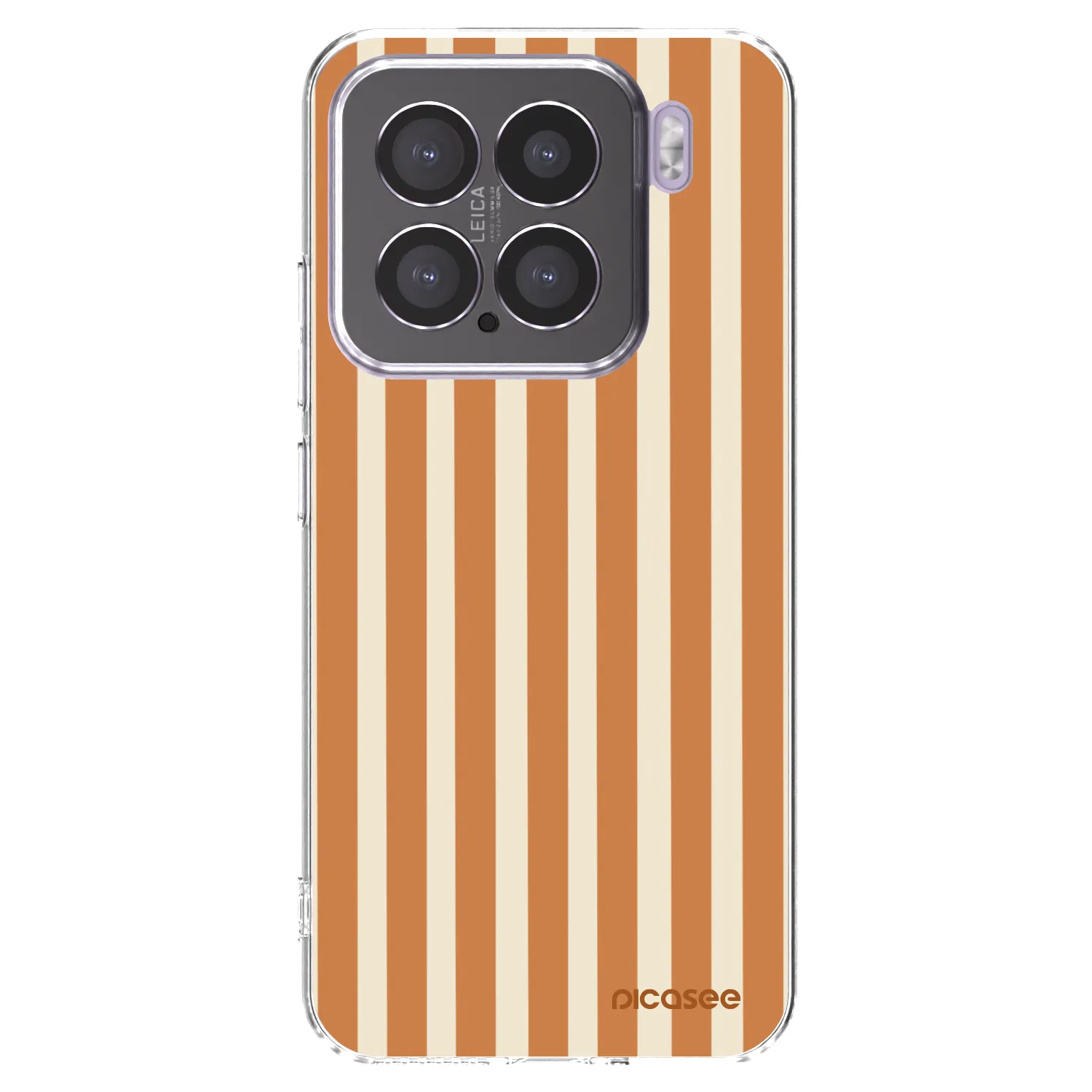 Picasee διαφανής θήκη σιλικόνης Xiaomi 15 - Orange lines