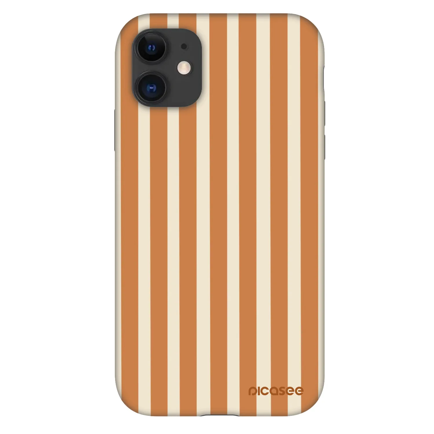 Picasee Fashion Case για Apple iPhone 11 - Orange lines