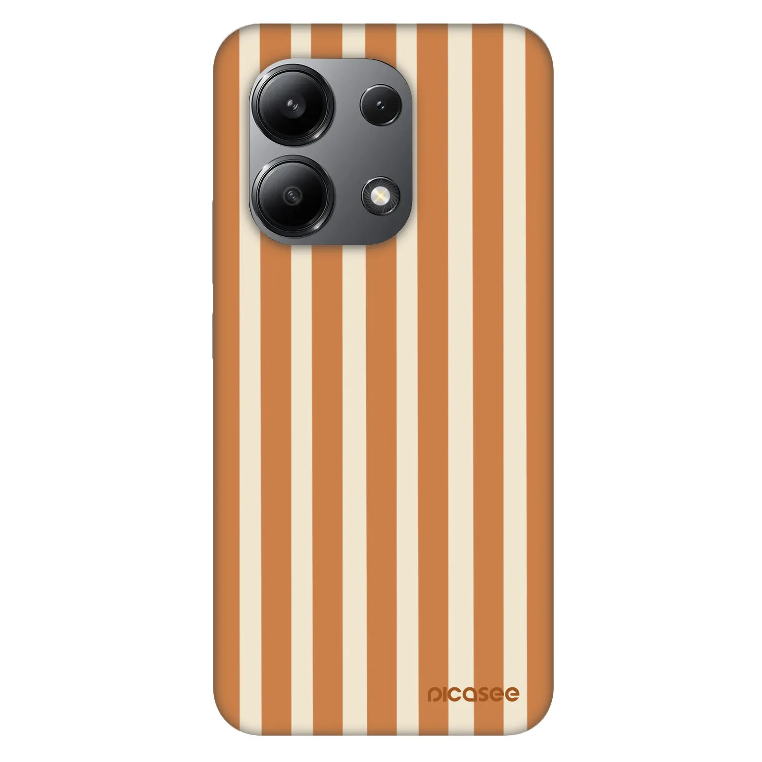 Picasee Fashion Case για Xiaomi Redmi Note 13 4G - Orange lines