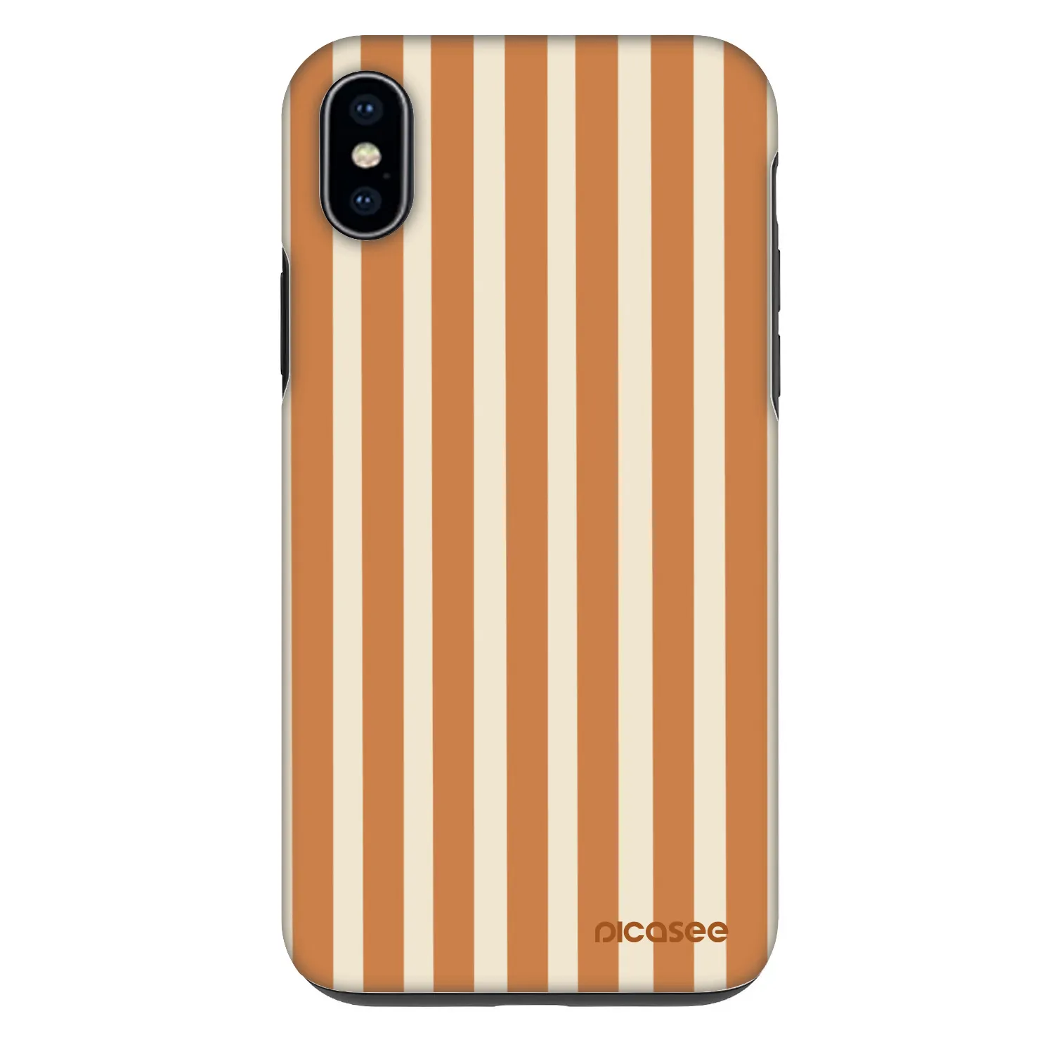Picasee Fashion Case για Apple iPhone XS Max - Orange lines